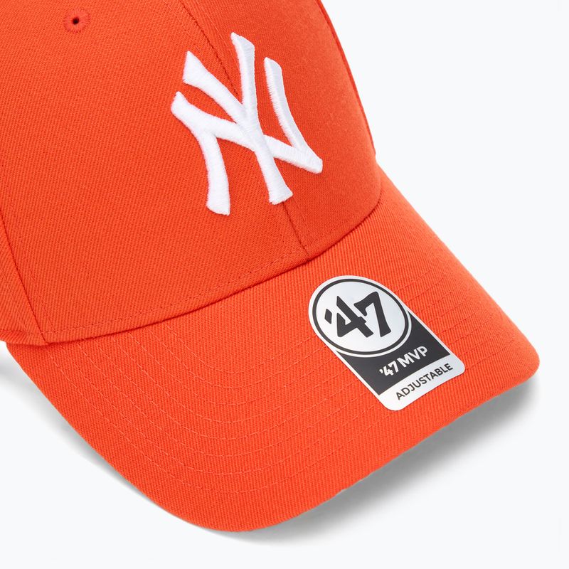 47 Marke MLB New York Yankees MVP lebendige orange Baseballmütze 3