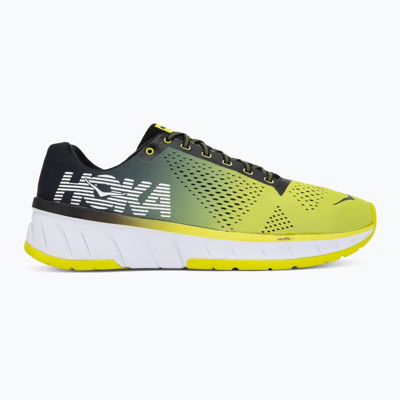 Herren Laufschuhe HOKA Cavu sulphur spring/anthracite 2