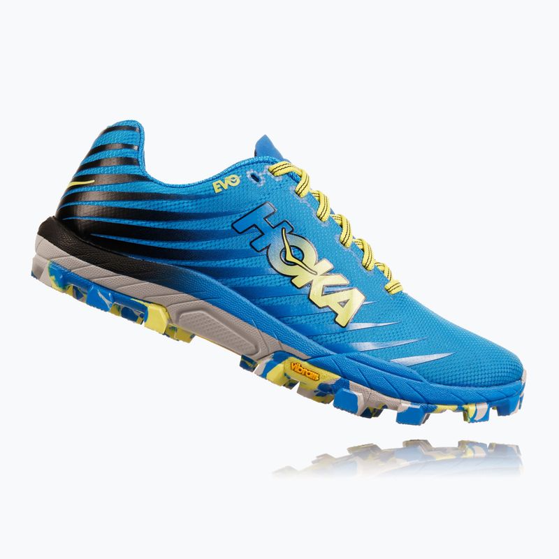 Herren Laufschuhe HOKA Evo Jawz cyan/citrus 8