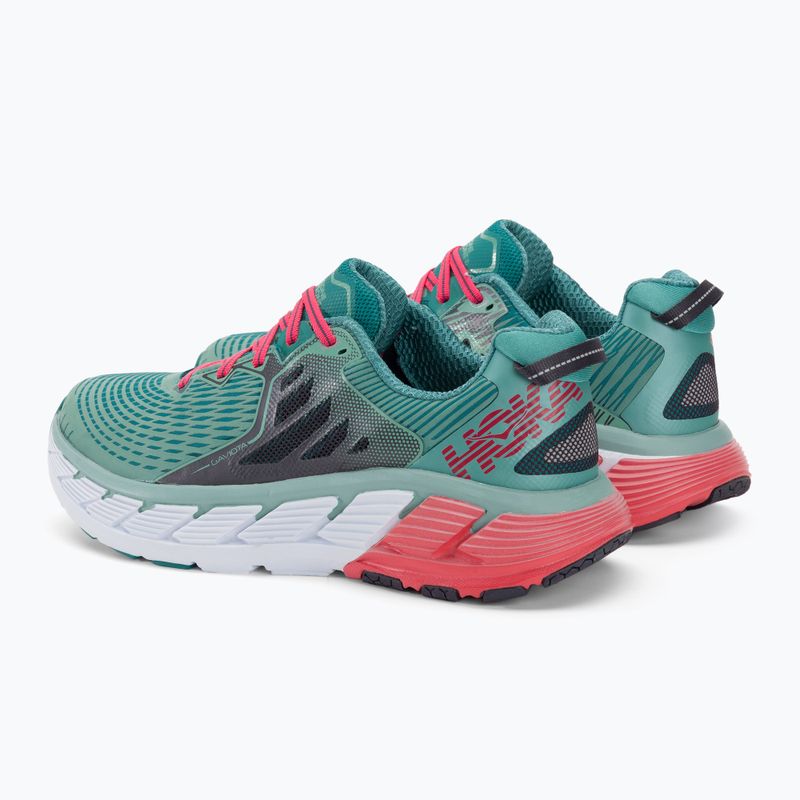 Damen Laufschuhe HOKA Gaviota canton/grün blau schiefer 3