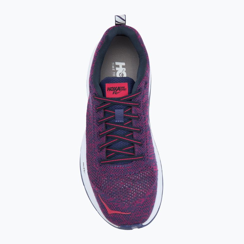 Damen Laufschuhe HOKA Mach blaues Band/Himmelblau 5