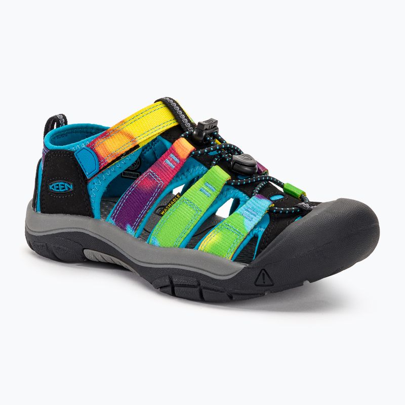 KEEN Newport H2 Regenbogen Krawatte Farbstoff Kinder Trekking Sandalen