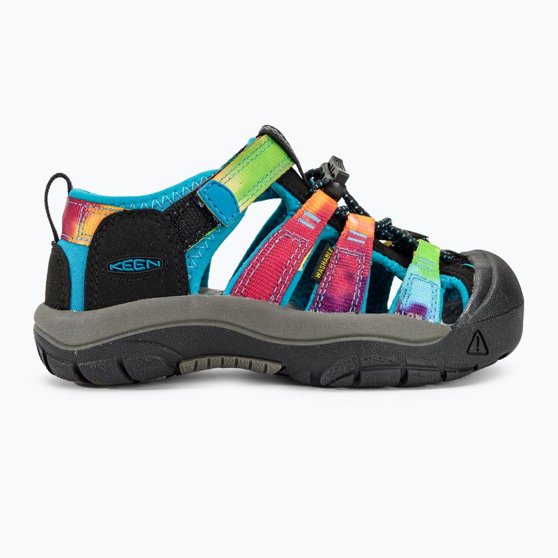 Sandalen Kinder KEEN Newport H2 rainbow tie dye 2