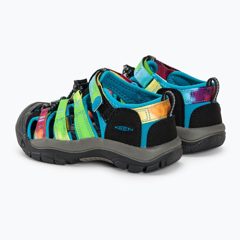 Sandalen Kinder KEEN Newport H2 rainbow tie dye 3