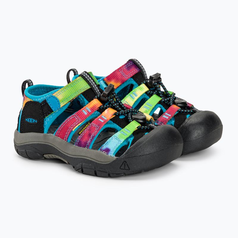 Sandalen Kinder KEEN Newport H2 rainbow tie dye 4