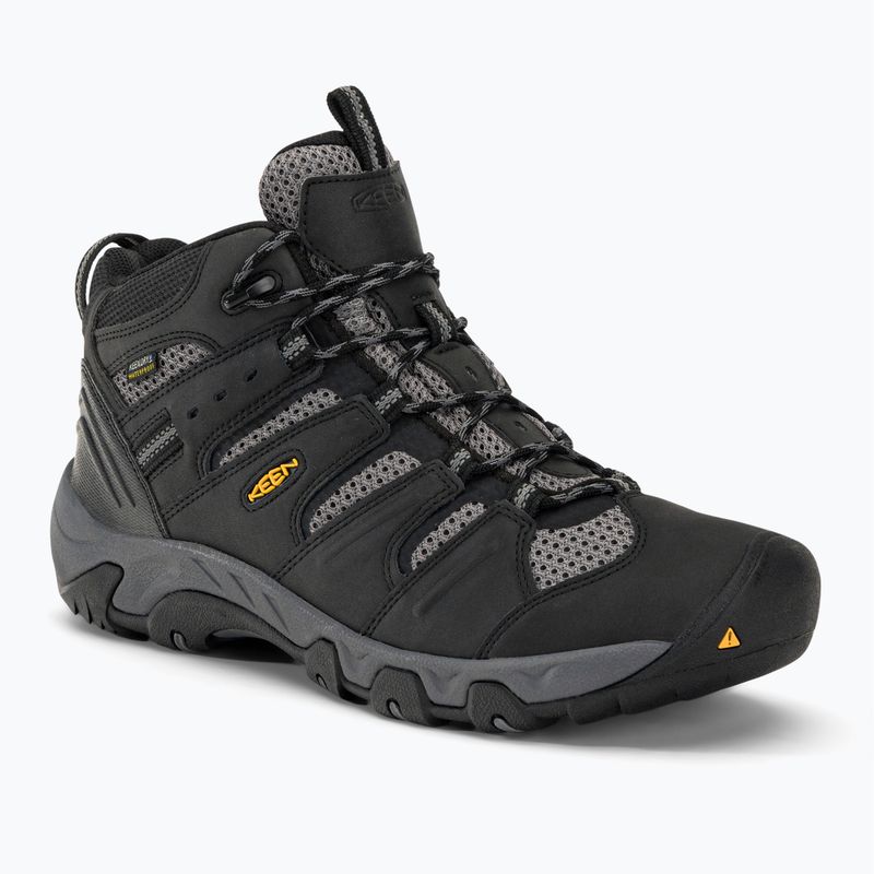 Herren-Trekking-Stiefel KEEN Koven Mid Wp schwarz-grau 1020210