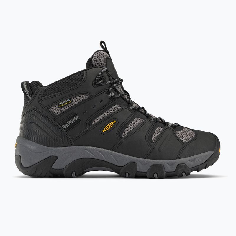 Herren-Trekking-Stiefel KEEN Koven Mid Wp schwarz-grau 1020210 2