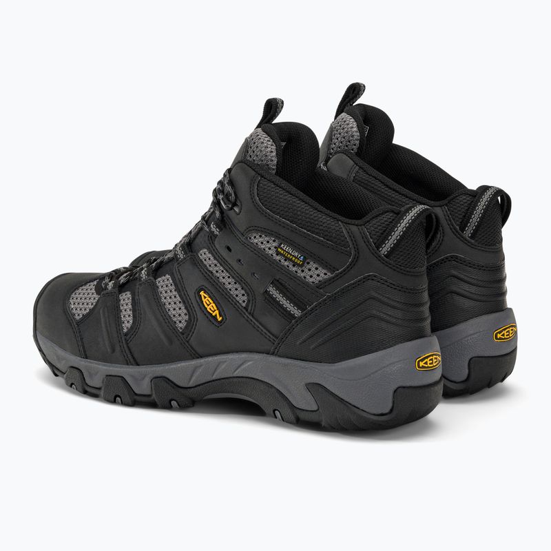 Herren-Trekking-Stiefel KEEN Koven Mid Wp schwarz-grau 1020210 3