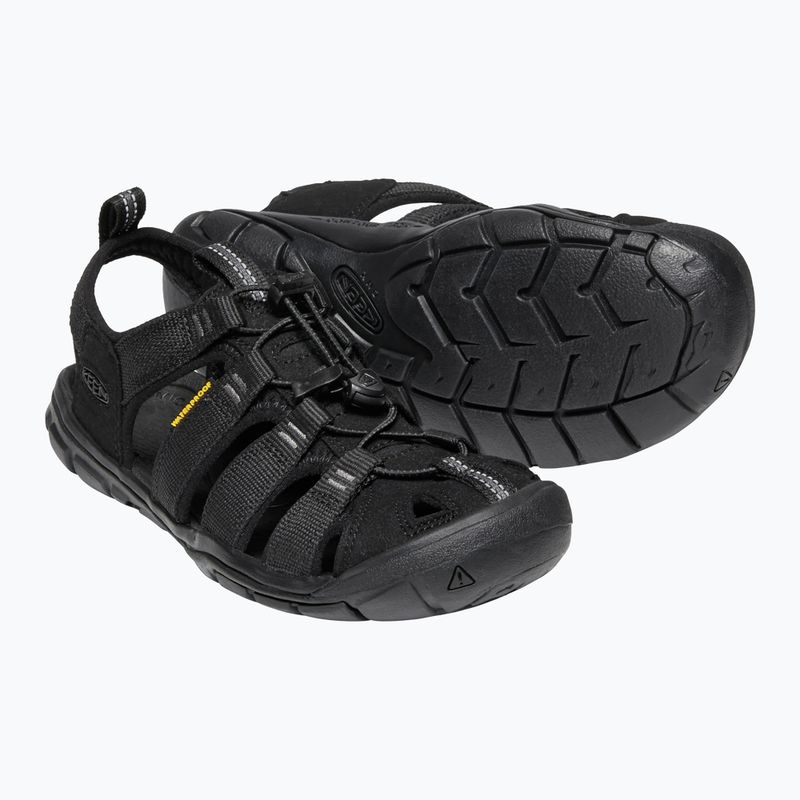 Trekkingsandalen Damen Keen Clearwater CNX schwarz 12662 12