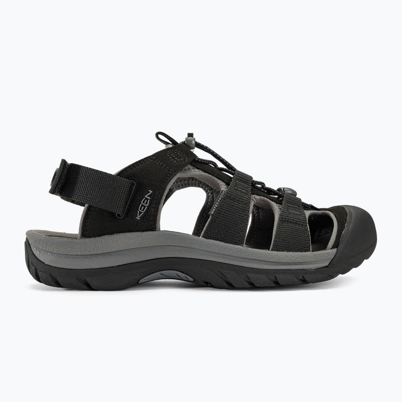 KEEN Rapids H2 Herren Trekkingsandalen schwarz/stahlgrau 2