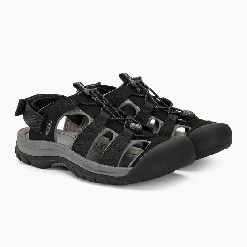 KEEN Rapids H2 Herren Trekkingsandalen schwarz/stahlgrau 4