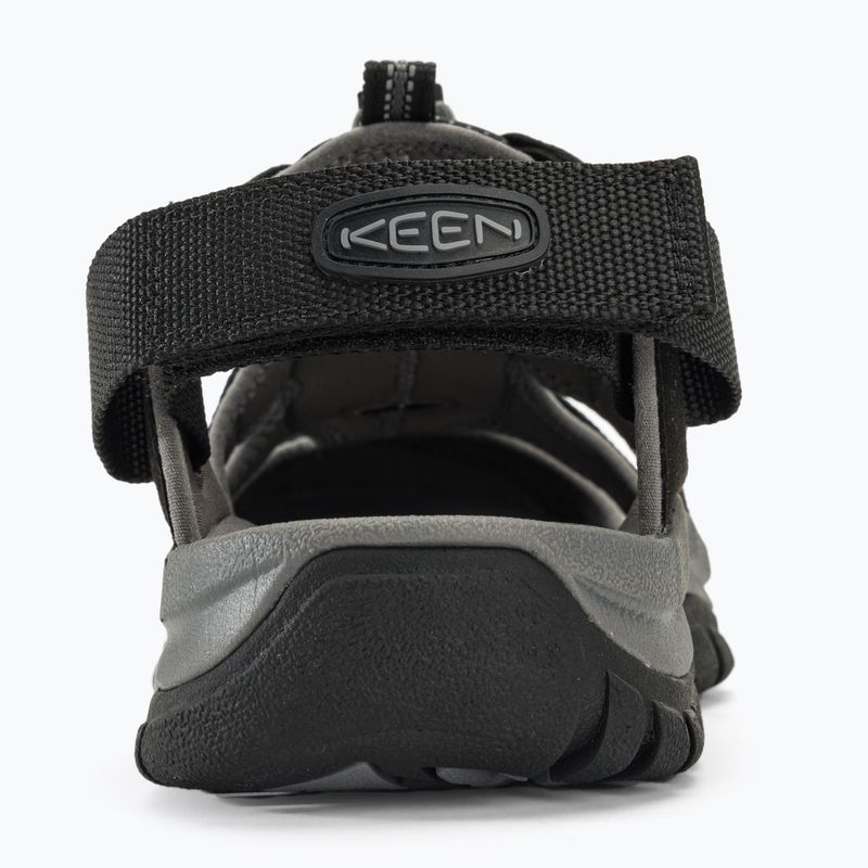 KEEN Rapids H2 Herren Trekkingsandalen schwarz/stahlgrau 7