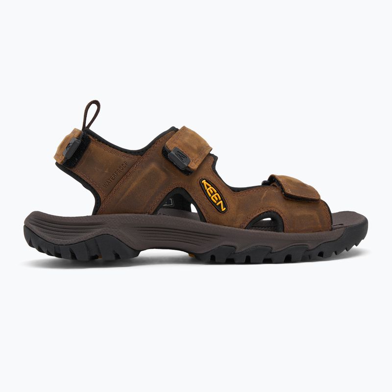 KEEN Targhee III Open Toe Herren Sandalen Bison/Mulch 2