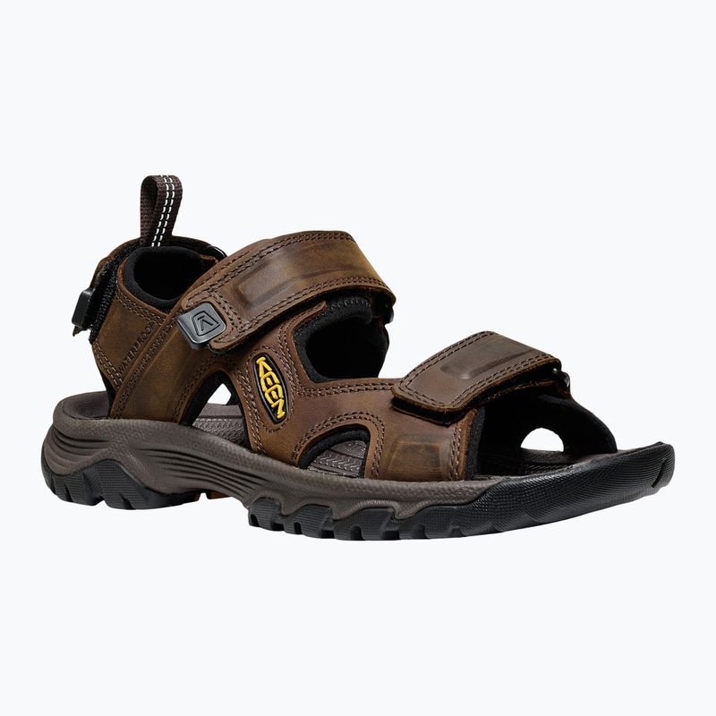 KEEN Targhee III Open Toe Herren Sandalen Bison/Mulch 8