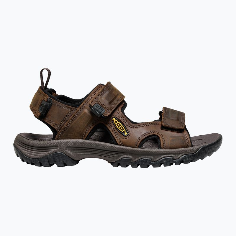 KEEN Targhee III Open Toe Herren Sandalen Bison/Mulch 9