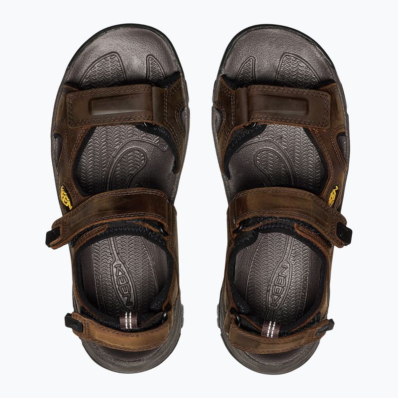 KEEN Targhee III Open Toe Herren Sandalen Bison/Mulch 12