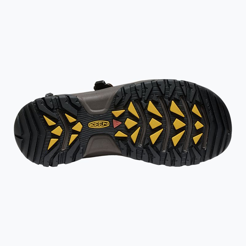 KEEN Targhee III Open Toe Herren Sandalen Bison/Mulch 13