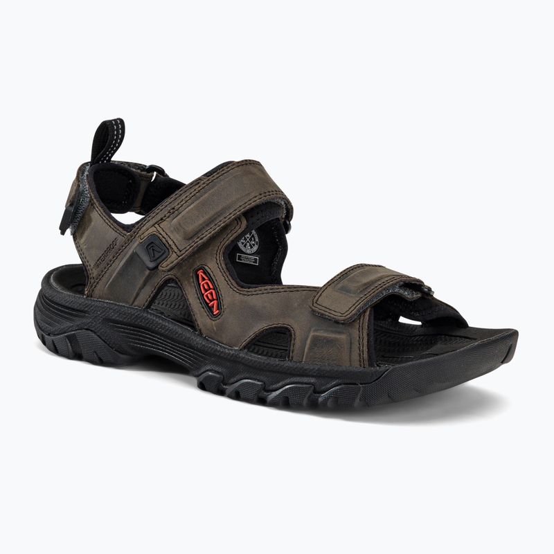 Trekkingsandalen Herren Keen Targhee III Open Toe grau 122424