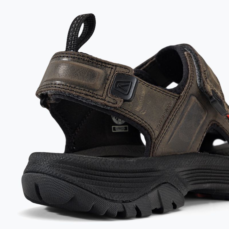 Trekkingsandalen Herren Keen Targhee III Open Toe grau 122424 8