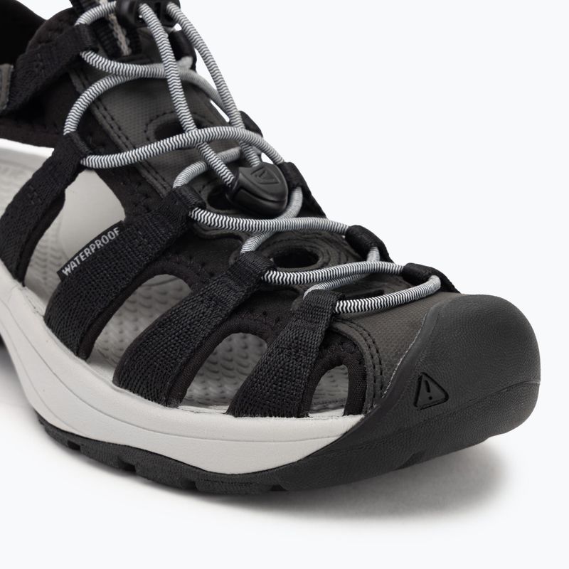 KEEN Astoria West Damen Sandalen schwarz/grau 7