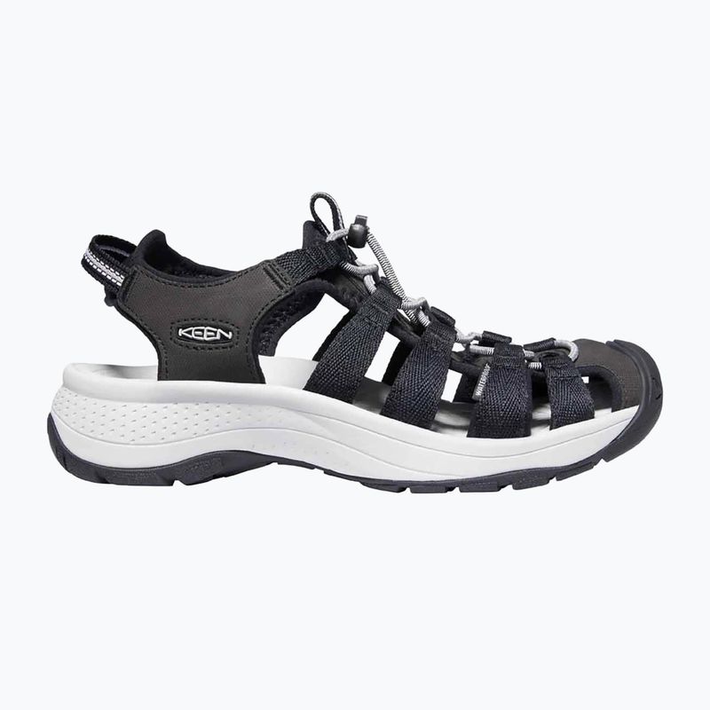 KEEN Astoria West Damen Sandalen schwarz/grau 8