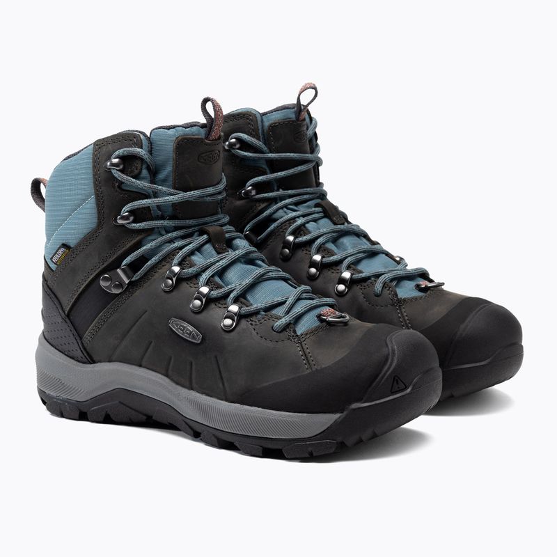 Damen-Trekking-Stiefel KEEN Revel IV Mid Polar schwarz 1023629 5