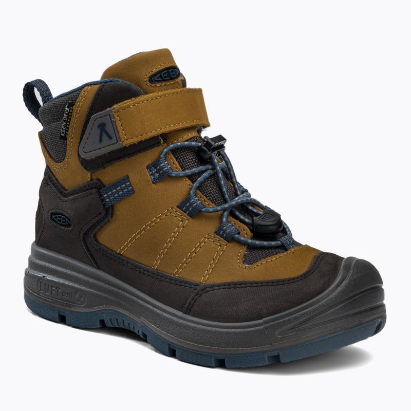 KEEN Redwood Mid Junior-Trekking-Stiefel gelb 1023886