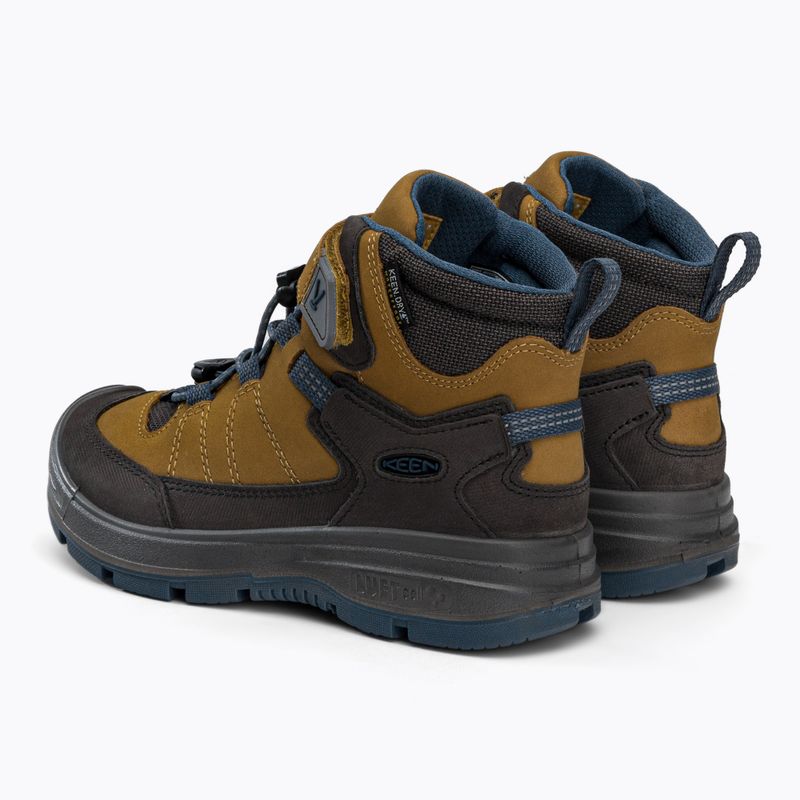 KEEN Redwood Mid Junior-Trekking-Stiefel gelb 1023886 3