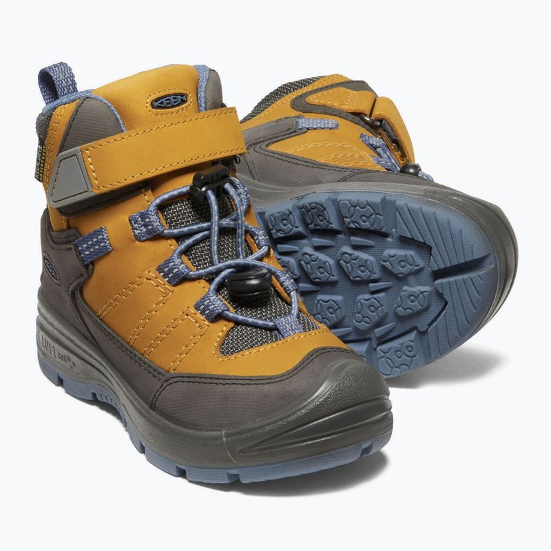 KEEN Redwood Mid Junior-Trekking-Stiefel gelb 1023886 11