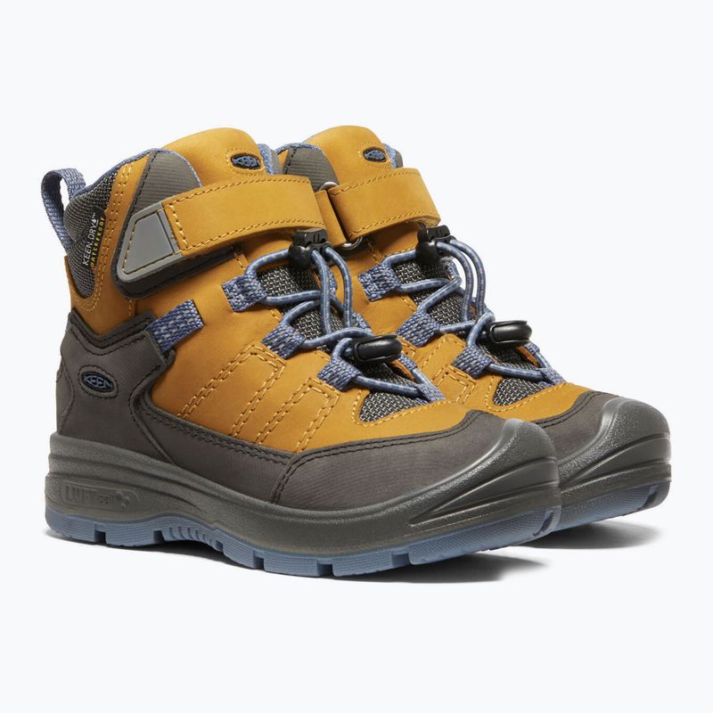 KEEN Redwood Mid Junior-Trekking-Stiefel gelb 1023886 12