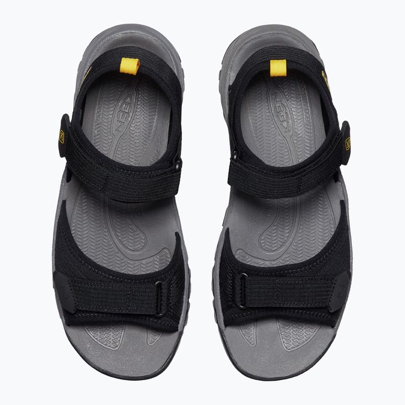 Trekkingsandalen Herren Keen Targhee III Open Toe H2 schwarz 124865 9