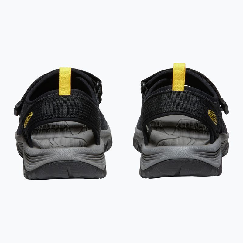 Trekkingsandalen Herren Keen Targhee III Open Toe H2 schwarz 124865 10