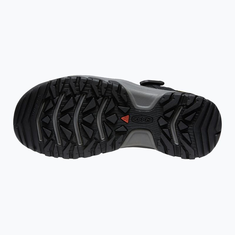 Trekkingsandalen Herren Keen Targhee III Open Toe H2 schwarz 124865 11