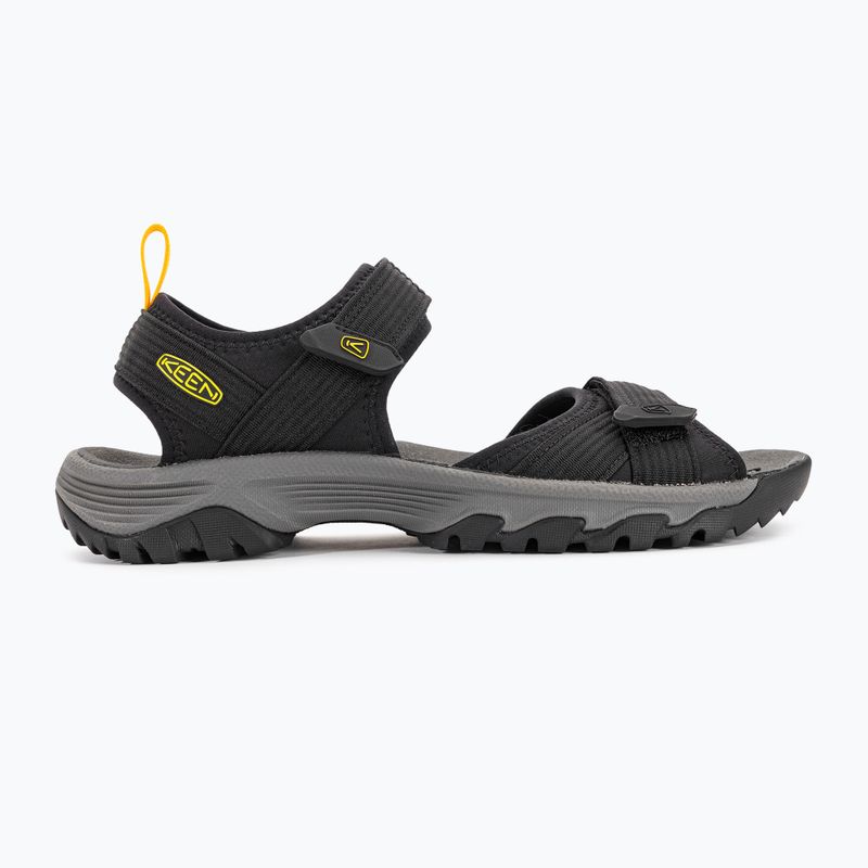 Trekkingsandalen Herren Keen Targhee III Open Toe H2 schwarz 124865 2