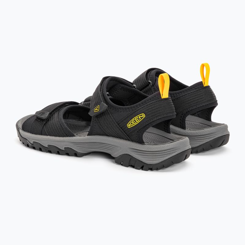Trekkingsandalen Herren Keen Targhee III Open Toe H2 schwarz 124865 3