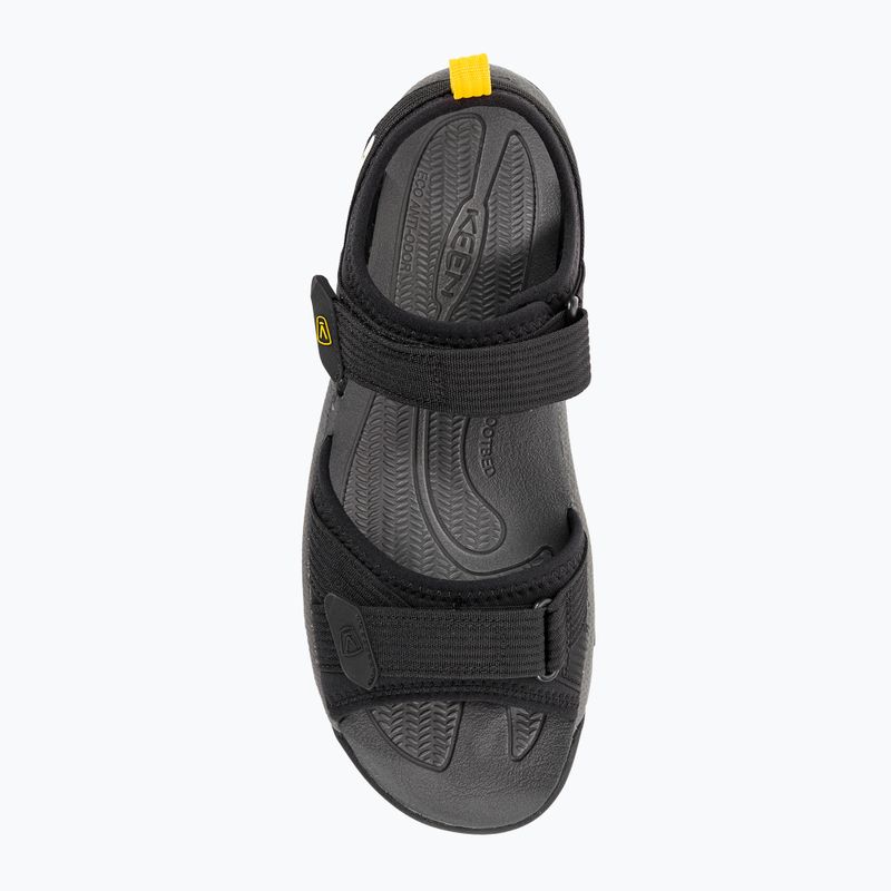 Trekkingsandalen Herren Keen Targhee III Open Toe H2 schwarz 124865 6