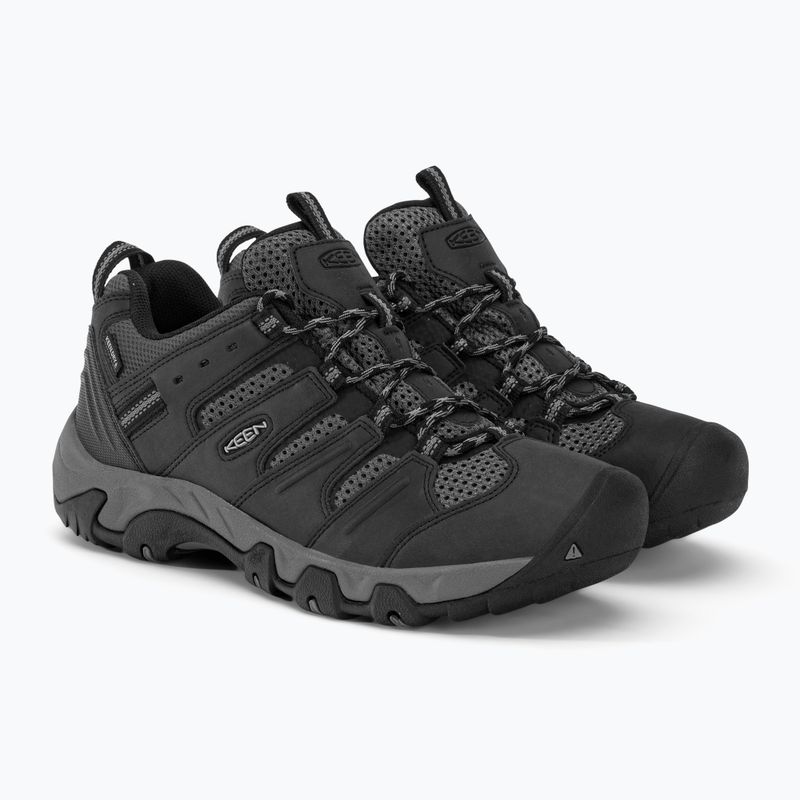 Herren-Trekking-Stiefel KEEN Koven Wp schwarz-grau 1025155 4