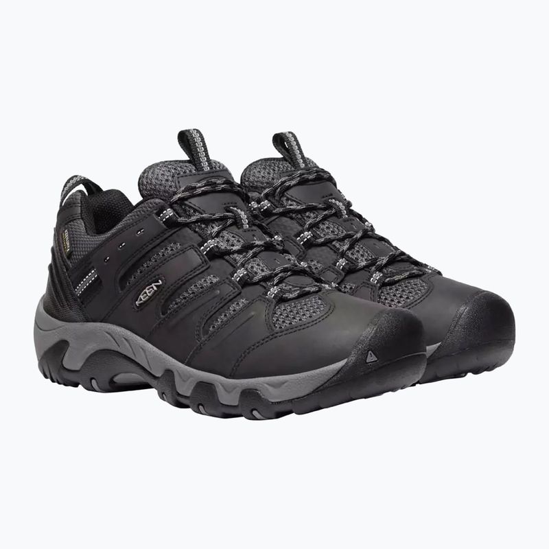 Herren-Trekking-Stiefel KEEN Koven Wp schwarz-grau 1025155 11