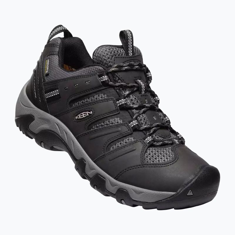Herren-Trekking-Stiefel KEEN Koven Wp schwarz-grau 1025155 12
