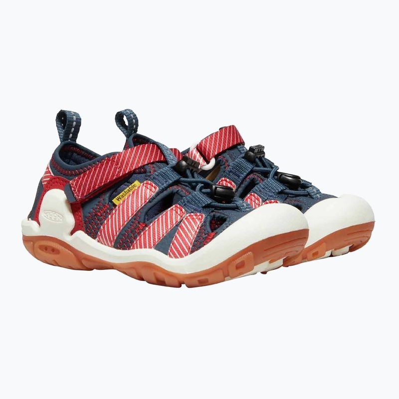 KEEN Knotch Creek Kinder-Trekking-Sandalen navy/stripes