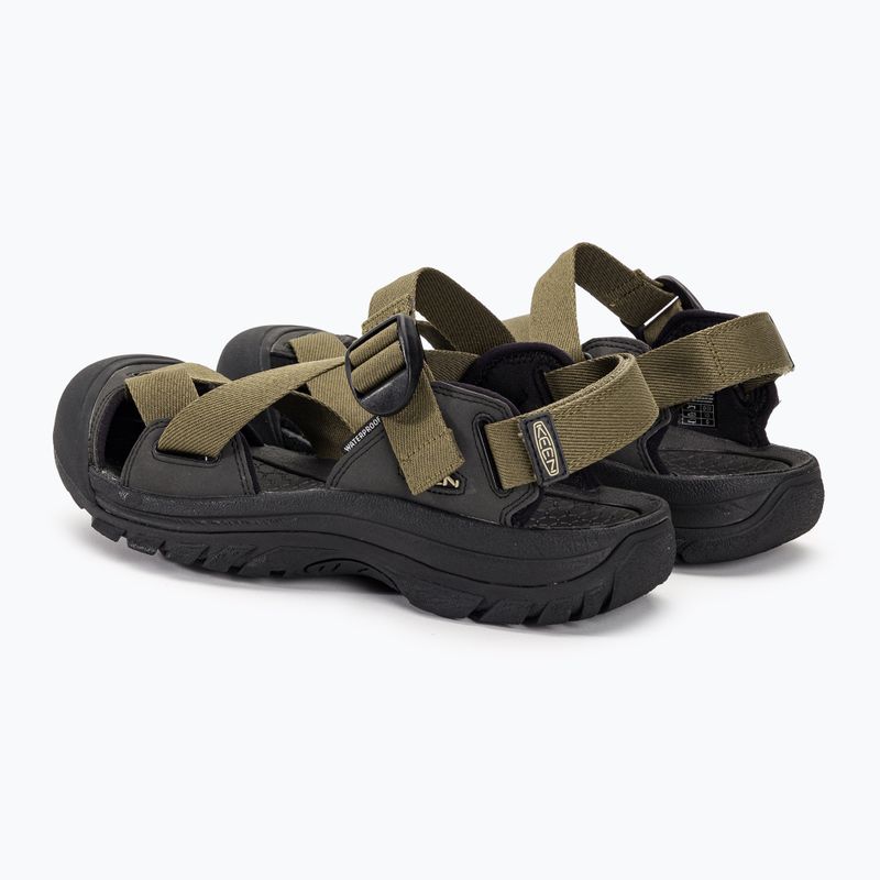 KEEN Zerraport II Military oliv/schwarz Herren-Trekking-Sandalen 3