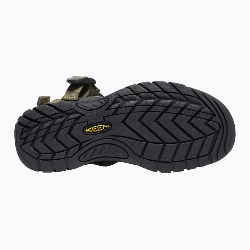 KEEN Zerraport II Military oliv/schwarz Herren-Trekking-Sandalen 11