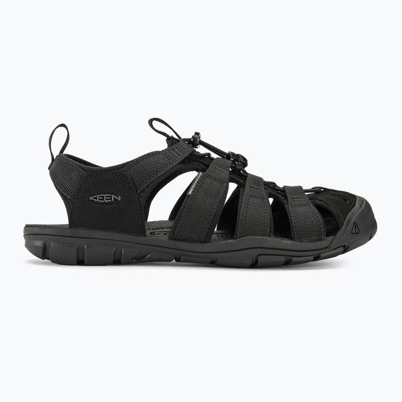 KEEN Clearwater CNX Herren-Trekking-Sandalen dreifach schwarz 2