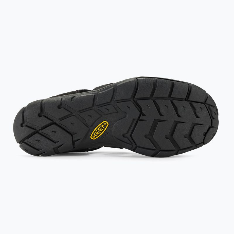KEEN Clearwater CNX Herren-Trekking-Sandalen dreifach schwarz 5