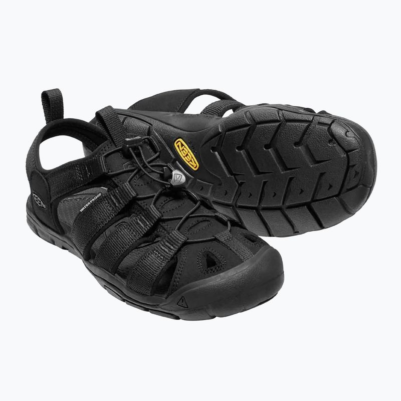 KEEN Clearwater CNX Herren-Trekking-Sandalen dreifach schwarz 13