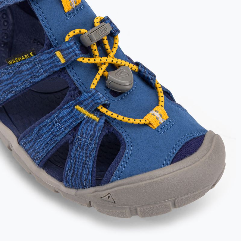 Trekkingsandalen Kinder Keen Seacamp II CNX blau 126323 7