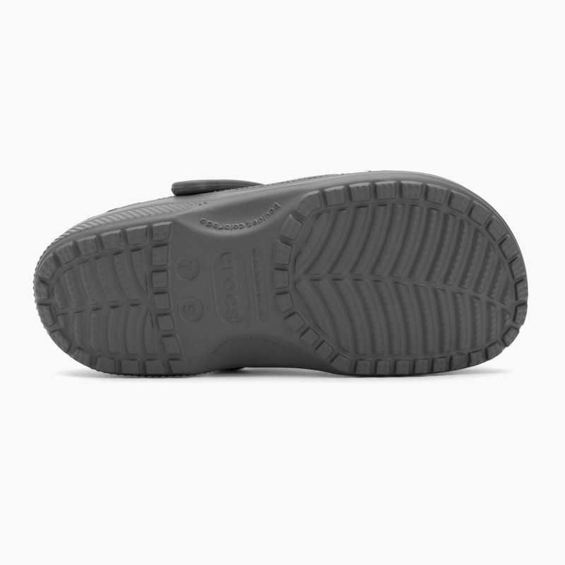 Badeschuhe Crocs Classic stale grey 5