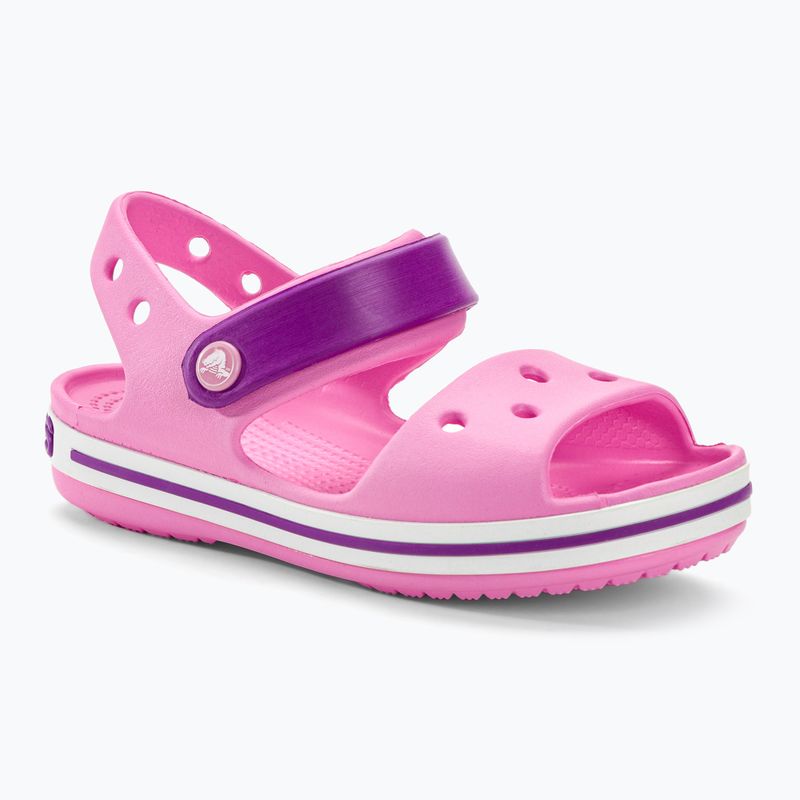 Crocs Crockband Kinder Sandalen Nelke/Amethyst