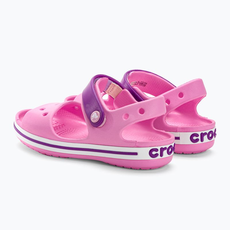 Crocs Crockband Kinder Sandalen Nelke/Amethyst 3