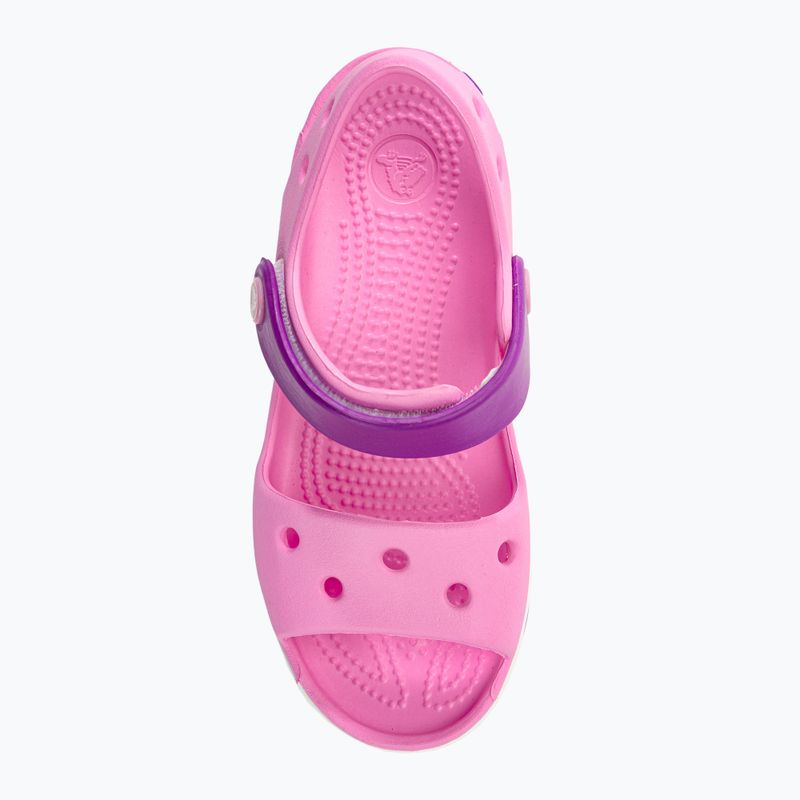 Crocs Crockband Kinder Sandalen Nelke/Amethyst 6